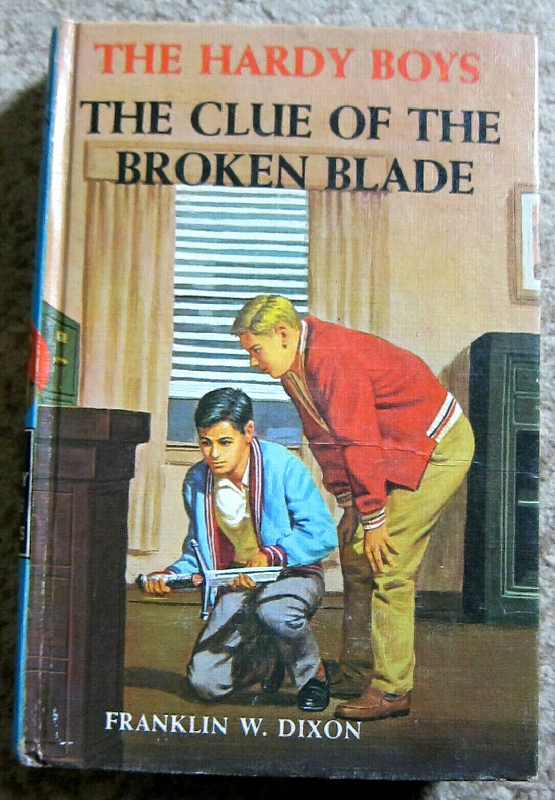 The Hardy Boys The CLue of the Broken Blade by Franklin W. Dixon