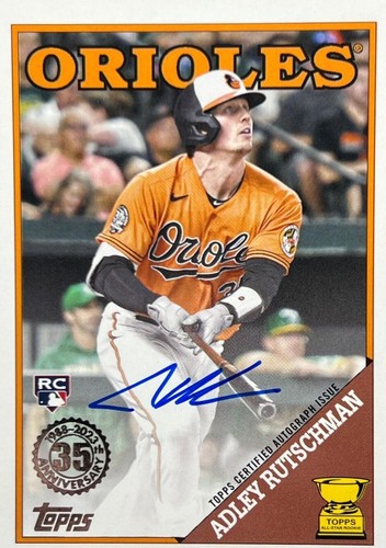 2023 Topps Update Series - Adley Rutschman #88BAU-AR