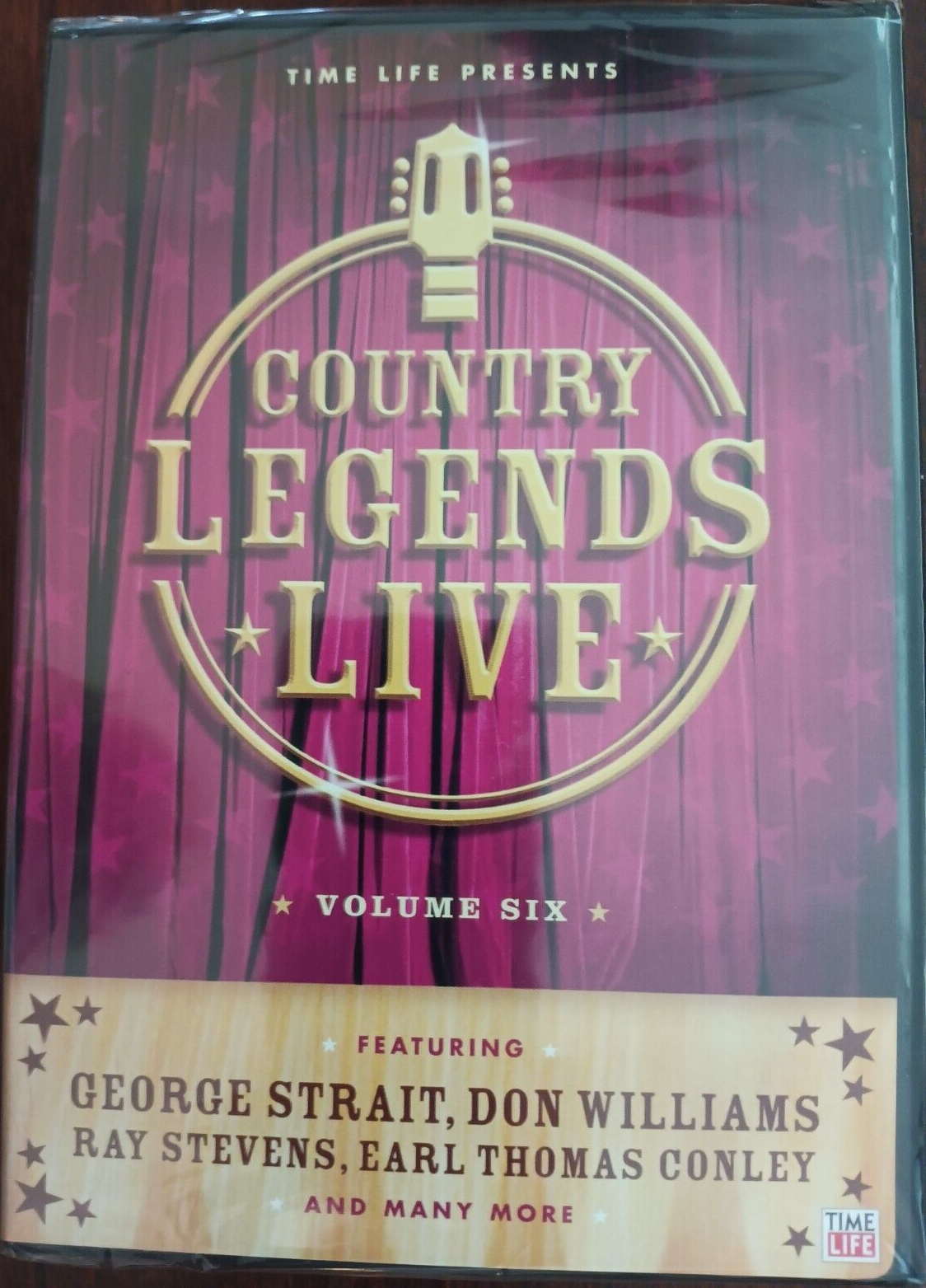 Country Legends Live Vol. Six (DVD 2005) New, Hole Drilled