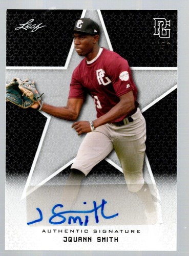 2020 Leaf Perfect Game National Showcase - Jquann Smith #BA-JS6