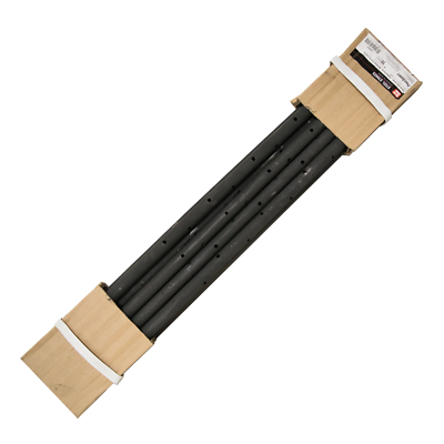 SRW Products Concrete Forming Round Steel Stakes With Holes 3/4" Nominal X 24" 1