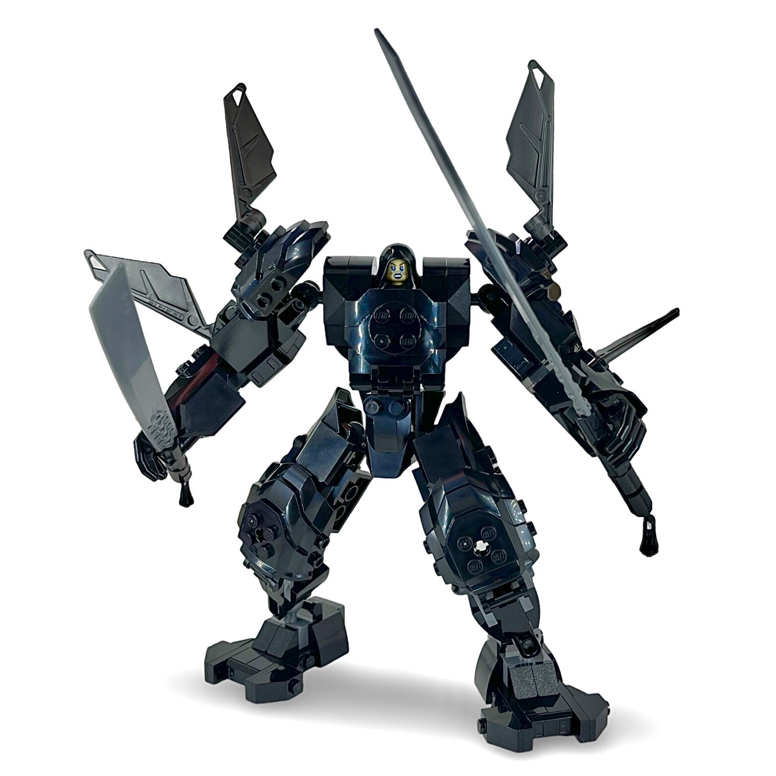 M LEGO NINJAGO Kai's Elemental Fire Mech Action Figure 71808