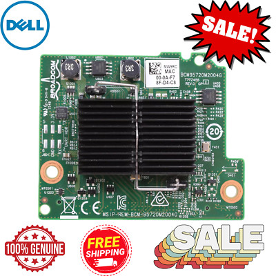 Dell MW9RC Broadcom 5720 1GB Quad Port Blade NIC Card For Dell PowerEdge servers
