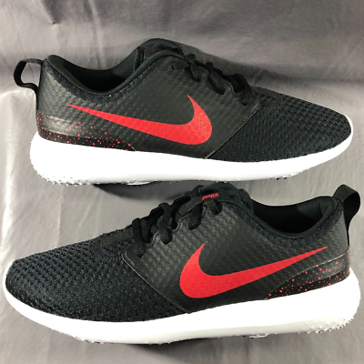 Nike roshe hotsell golf shoes red