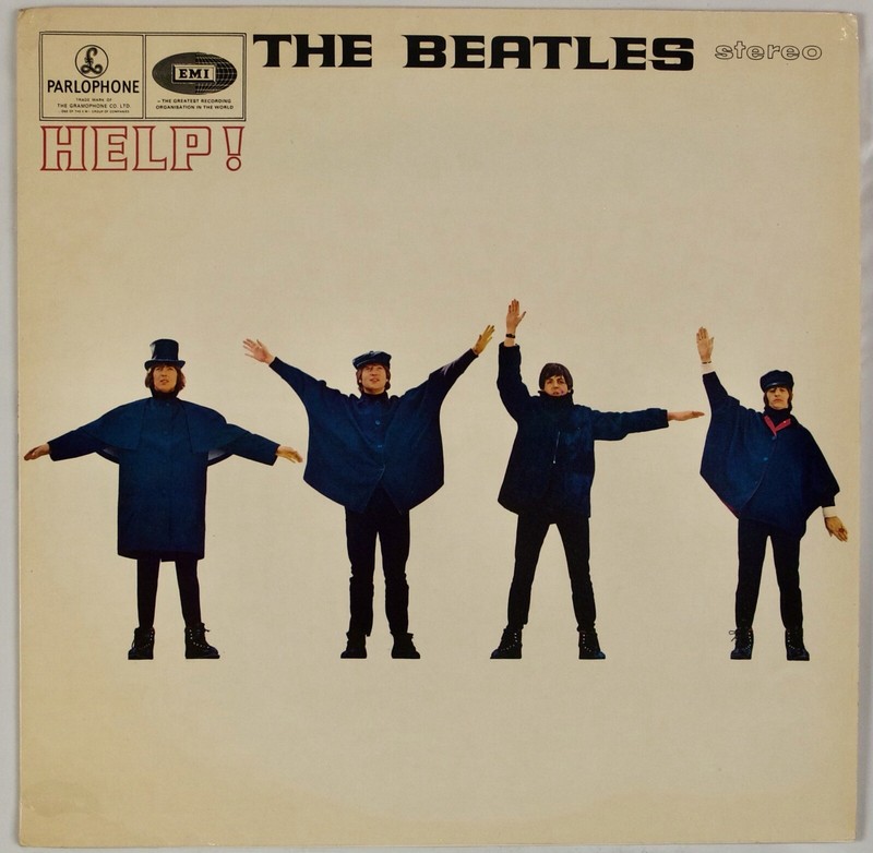 THE BEATLES: Help! UK Parlophone PCS 3071 French Export 70s LP NM