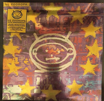 U2 - Zooropa - Limited Edition - 30th Anniversary - 2LP Yellow Transparent Vinyl