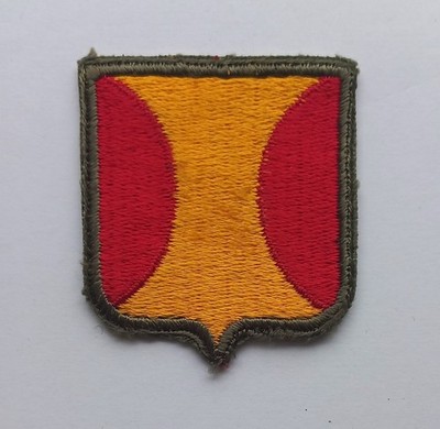 US Army Panama Canal Shoulder Badge Original WW2 Cut Edge Patch