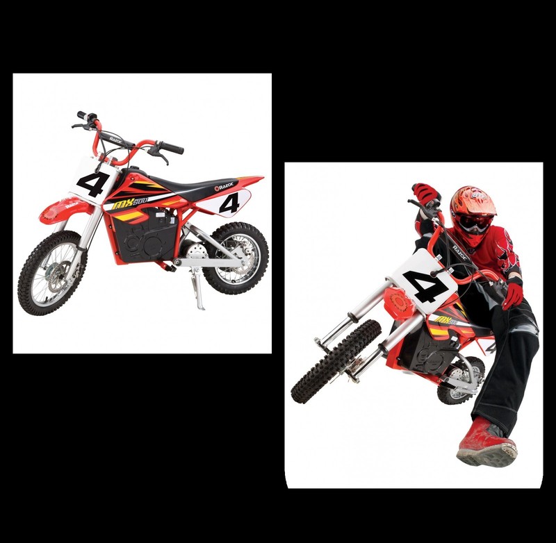 Razor Mx500 Red Dirt Rocket High-torque Electric Motorcycle Dirt Bike For Adult