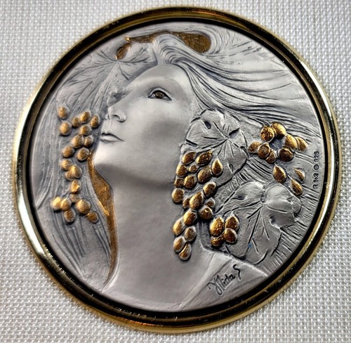 銀版画　イタリア製　　Silver art made in Italy Vintage Creazioni Artistiche Arg 925 Silver Mirror Artwork