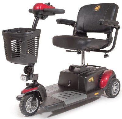 Golden Buzzaround XL-HD 3 Wheel Heavy Duty Portable Mobility Electric Scooter