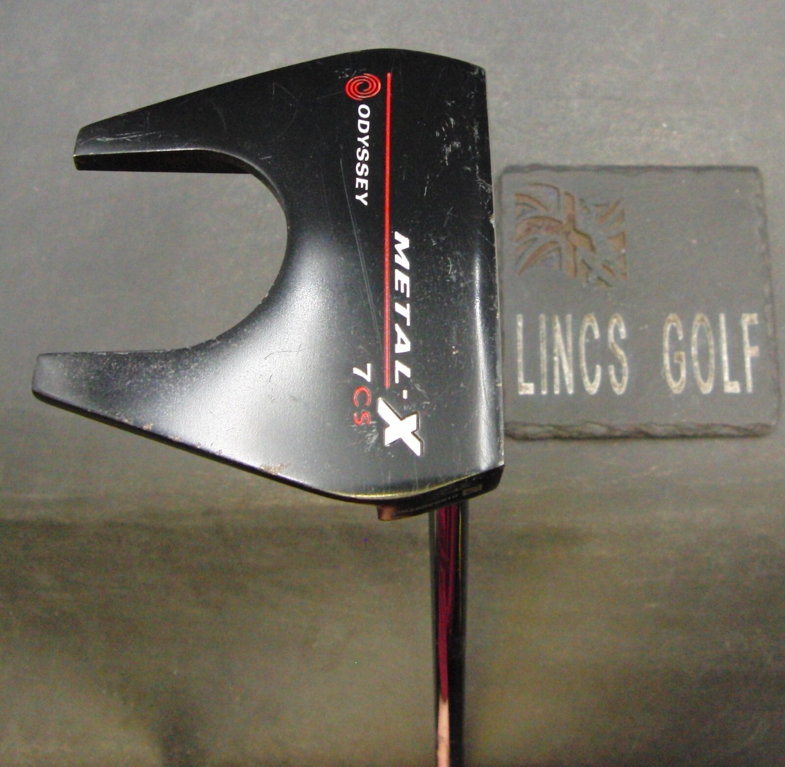 Odyssey Metal-X 7CS Putter 87cm Playing Length Steel Shaft Odyssey Grip Odyssey Metal-X 7CS Putter 87cm Playing Length Steel Shaft Odyssey Grip