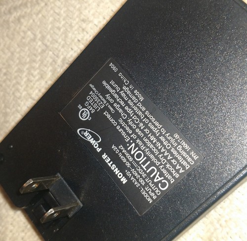 MONSTER microprocessor controlled ULTRA-HIGH CAPACITY RAPID CHARGER ni-cd aa aaa