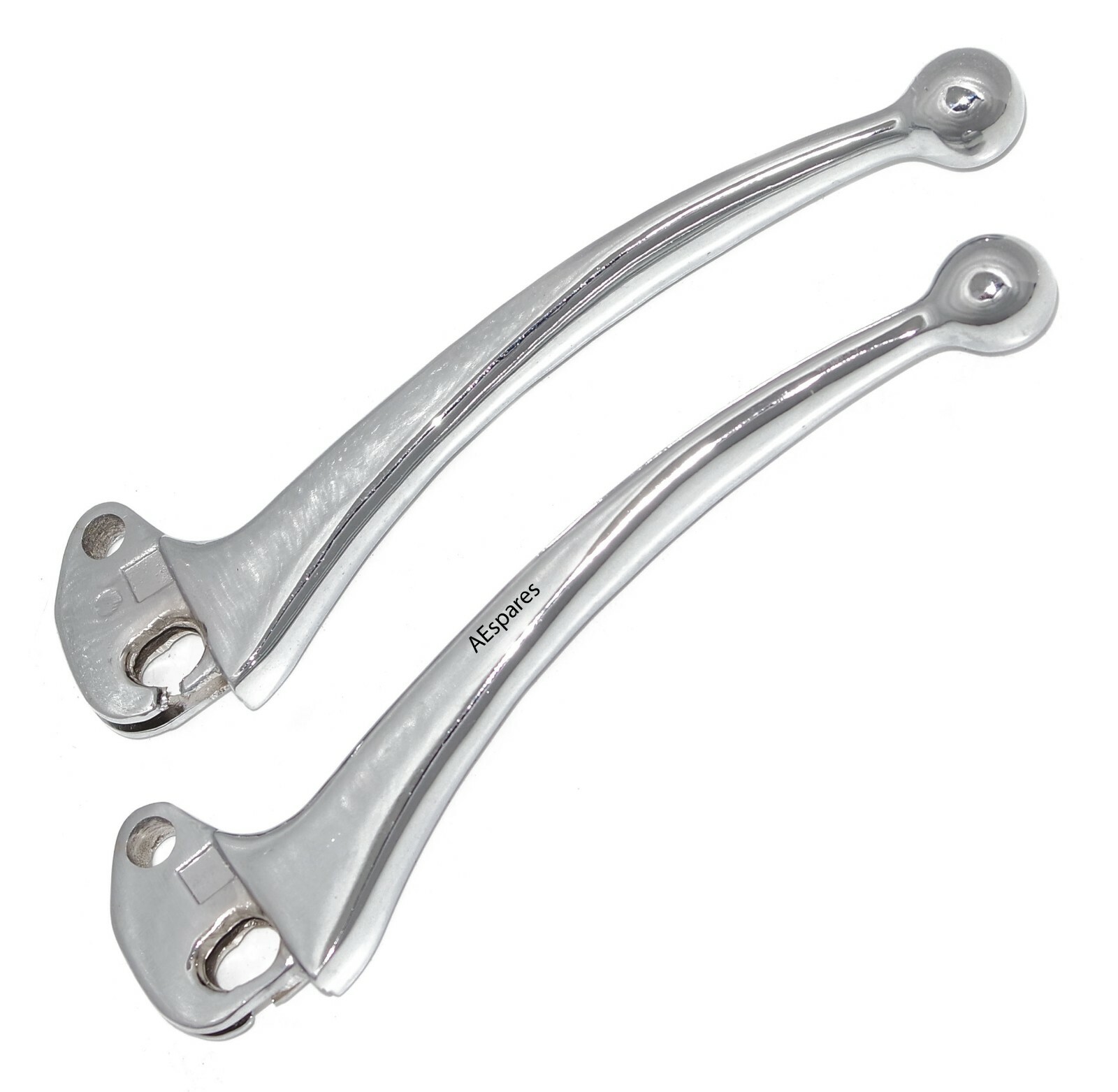 Clutch Brake Lever Set alloy Polished For Bajaj Chetak Vespa VBB VBA
