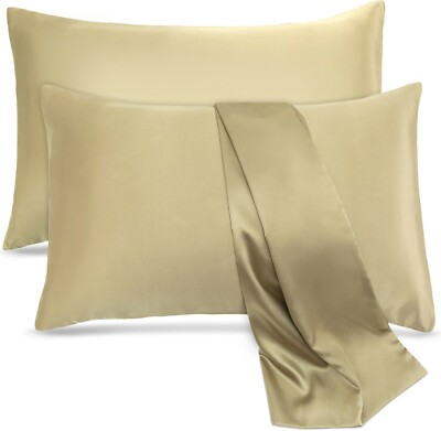 2 Pack Ultra Soft Pillowcases Luxury Smooth 1800 Series Bed Pillow Case Cover