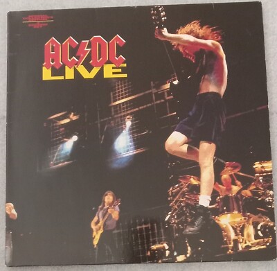 AC/DC Live Special Collectors Ed 2 Record Set U.K. WX 493