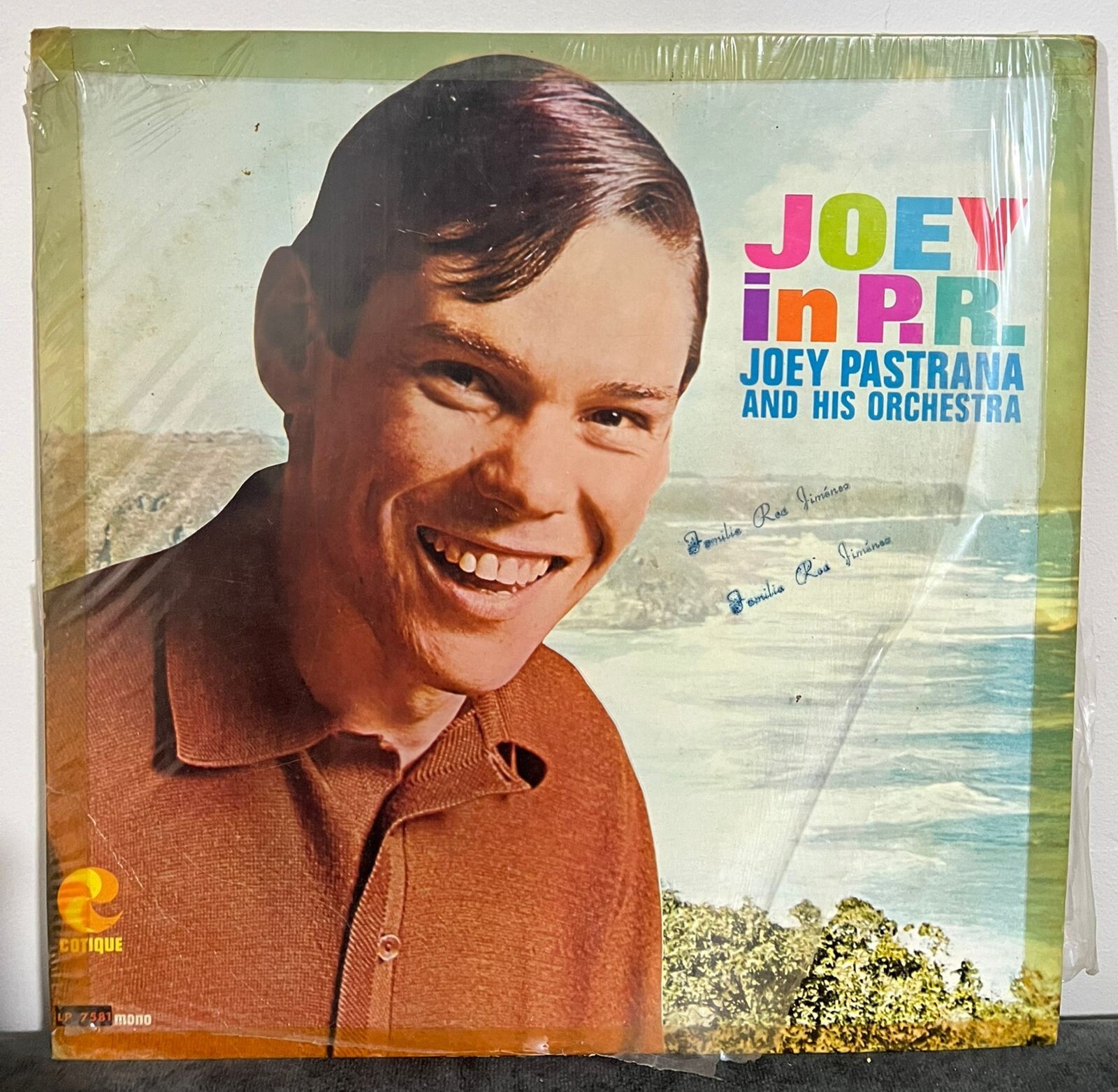 Joey Pastrana And His Orchestra – Joey In P.R , Salsa Lp
