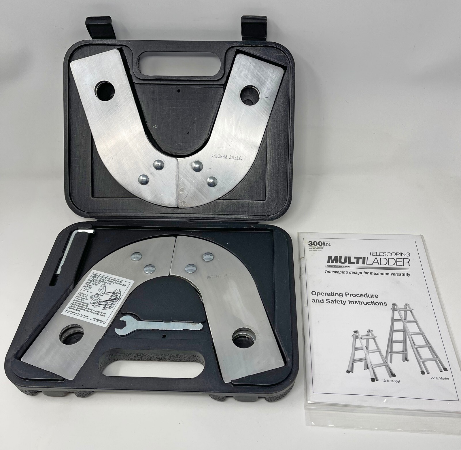 Werner Metal Telescoping MultiLadder Dynamic Hinges Braces Brackets