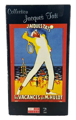Jaques Tati Les Vacances De Mr Hulot VHS Rare Vintage French Free Shipping