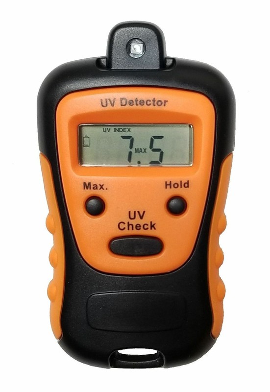 Sunlight Meter for Measuring Harmful Ultraviolet Solar Light Radiation UV