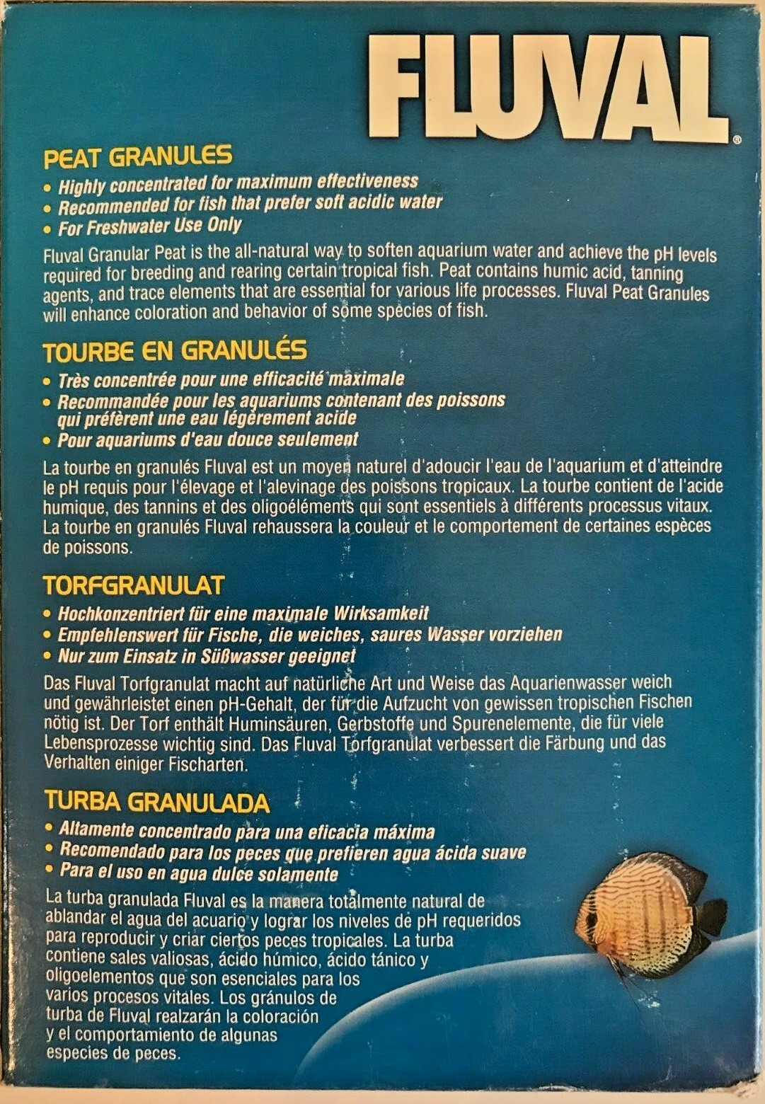 Fluval  Peat Granules 500g A1465 A-1465