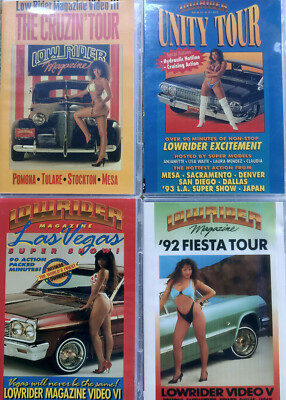 Low Rider Magazine DVDs  Volumes 1,2,3,4,5,6,&7