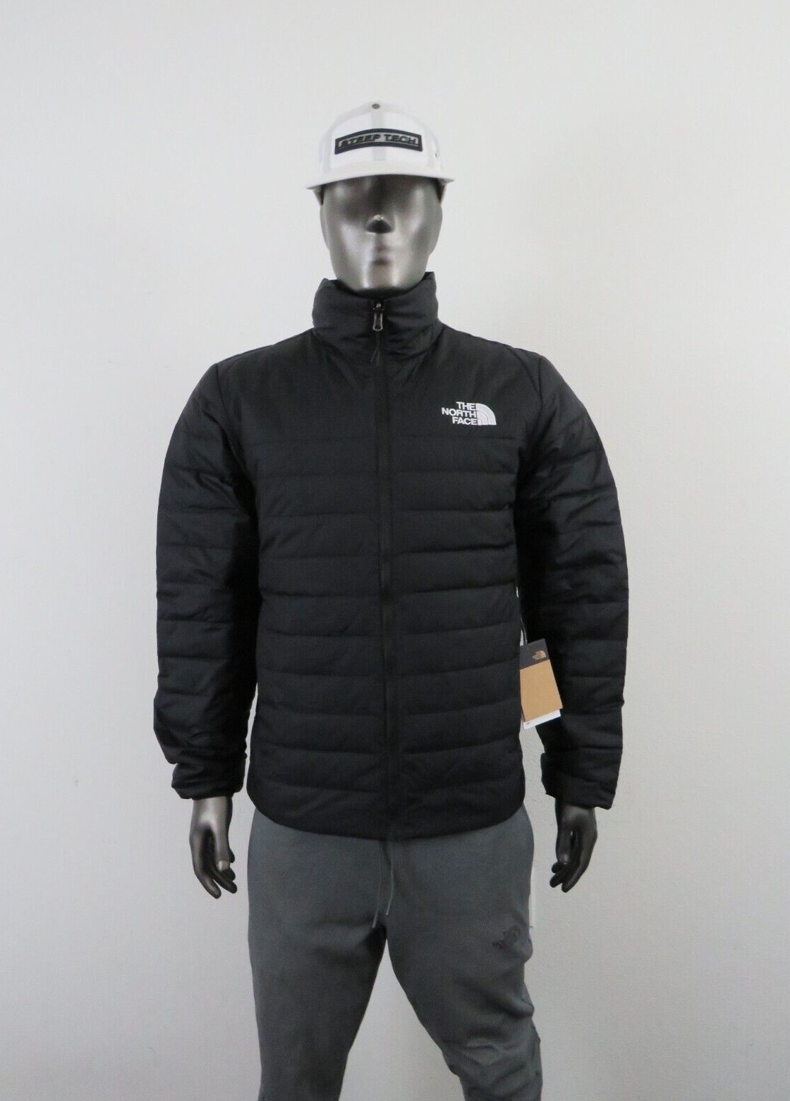 Mens The North Face Minoqua (Flare 2) Insulated 550-Down FZ Puffer Jacket Black
