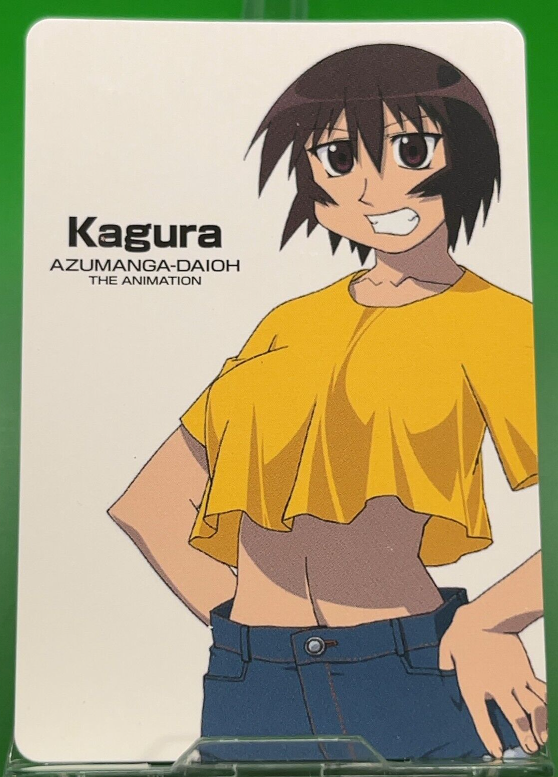 Kagura！ Kagura No.23 AZUMANGA DAIOH 2002 Card Animation Old TCG Bandai