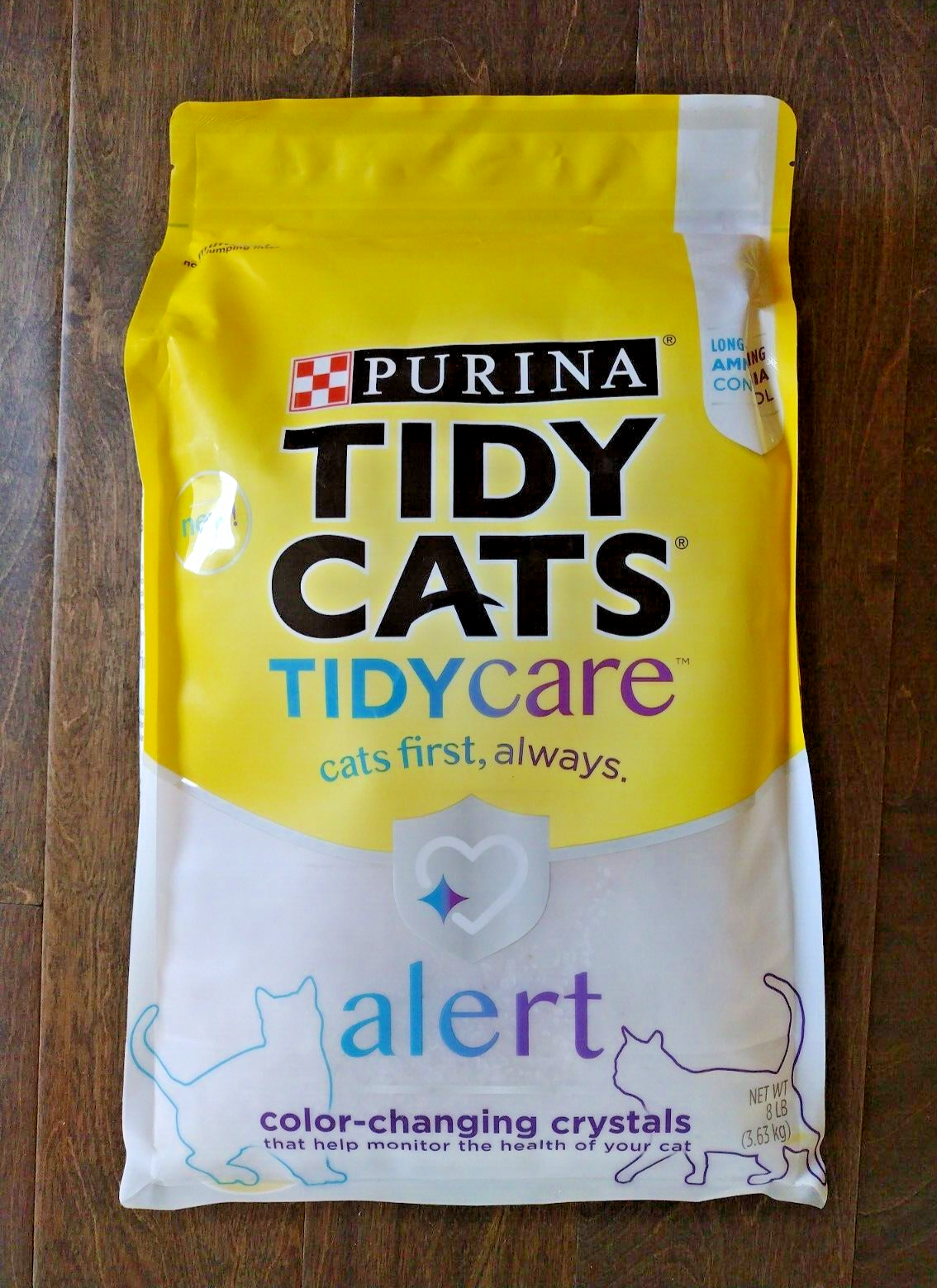 Cat litter color change online