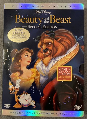 Beauty & the Beast (DVD, 1991)