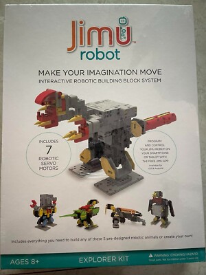 UBtech JIMU Robot Explorer Kit - App Enabled Robotic Building Block System