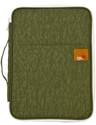 A4 Document Portable Organizer Bag Waterproof Portfolio Office Zipper Case fo...