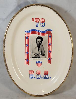 Vintage Billy Crash Craddock 1976 Bicentennial Plate