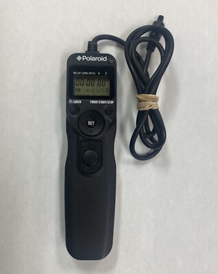 Polaroid PLRTC Shutter Release Timer Remote Control For Canon Cameras