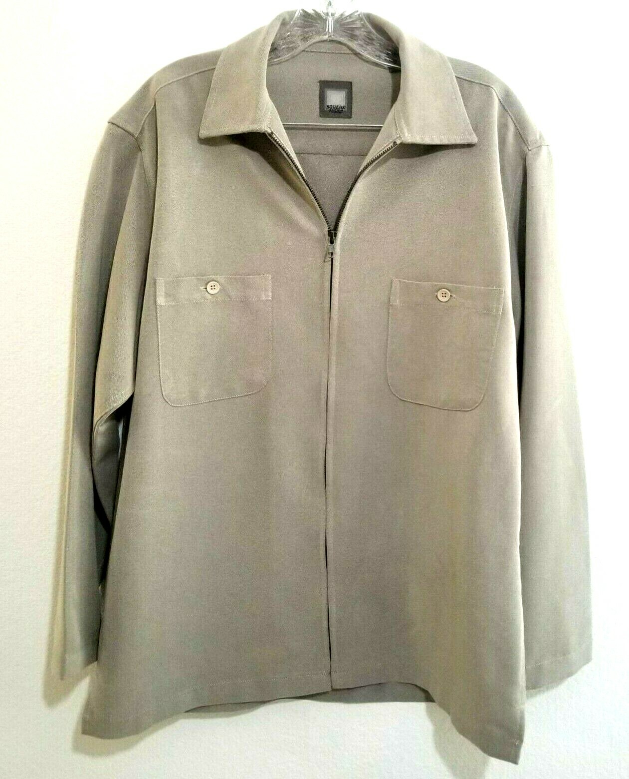 VTG Sqwear Fusion Men's Lightweight Zippered Jacket sz/Small VTG Sqwear Fusion Men's Lightweight Zippered Jacket sz/Small