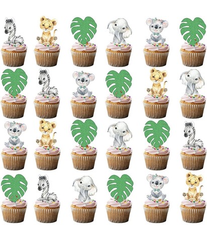 Safari Cupcake Toppers