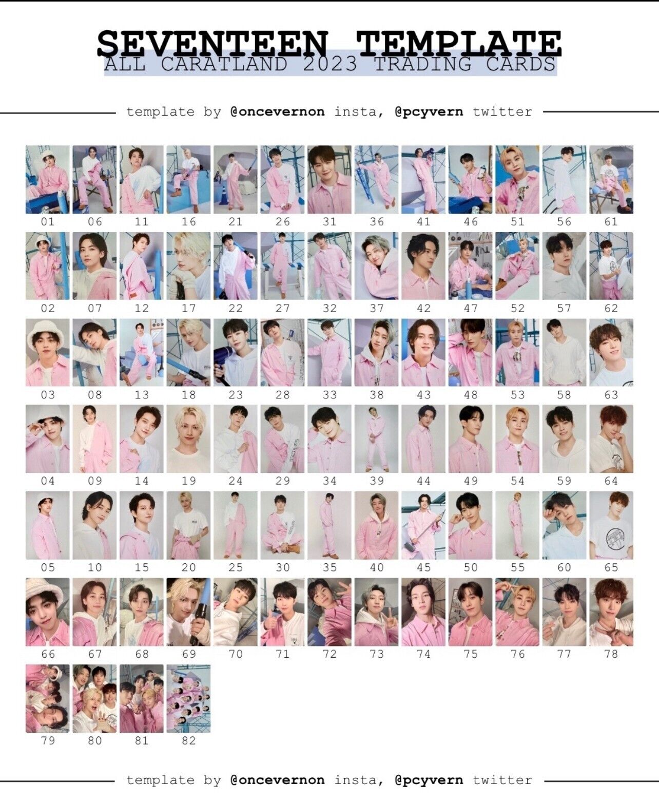 Seventeen 2023 Carat Land Random Single PCs (Sets in another Seventeen 2023 Carat Land Random Single PCs (Sets in another