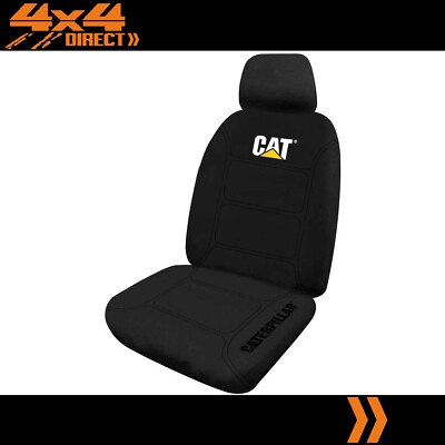 SINGLE CATERPILLAR CAT NEOPRENE SEAT COVER FOR KIA PREGIO