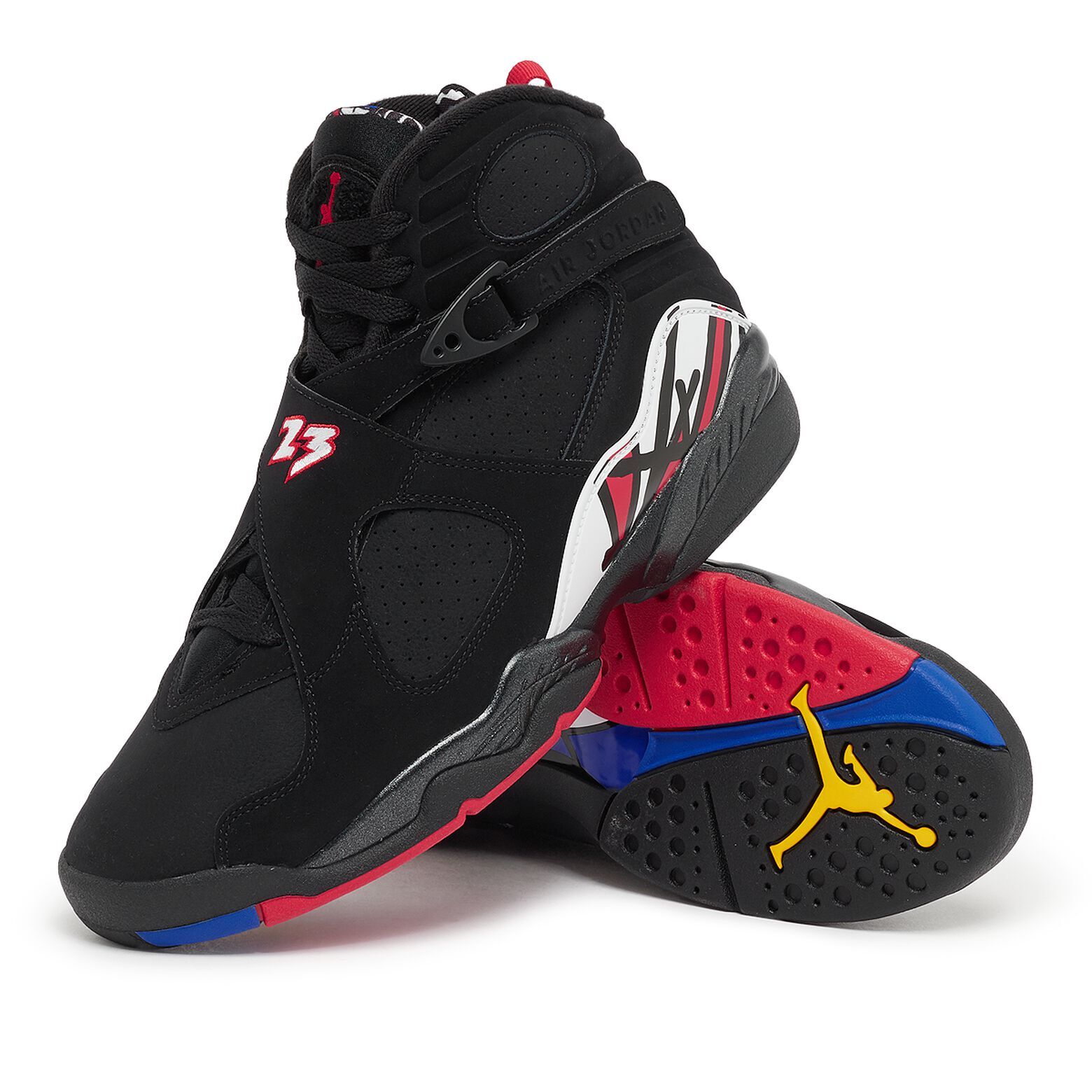 Nike Air Jordan Retro 8 PLAYOFFS 2023 Black True Red 305381 Nike Air Jordan Retro 8 PLAYOFFS 2023 Black True Red 305381
