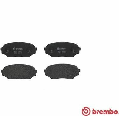 Brembo P49017 Bremsbelagsatz für Scheibenbremse Bremsbelagsatz Bremsbeläge 