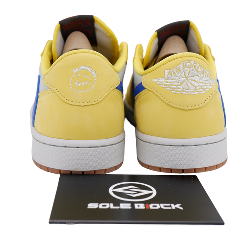 Pre-owned Jordan Travis Scott X Air  1 Low Og Canary Ⅰ×ts Aj1×ts Women's Dz4137-700 In Yellow