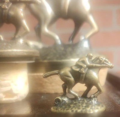 Blanton's Bourbon Col. Ed Candle EXCLUSIVE Mini Race Horse ~L~ Buffalo Trace HTF