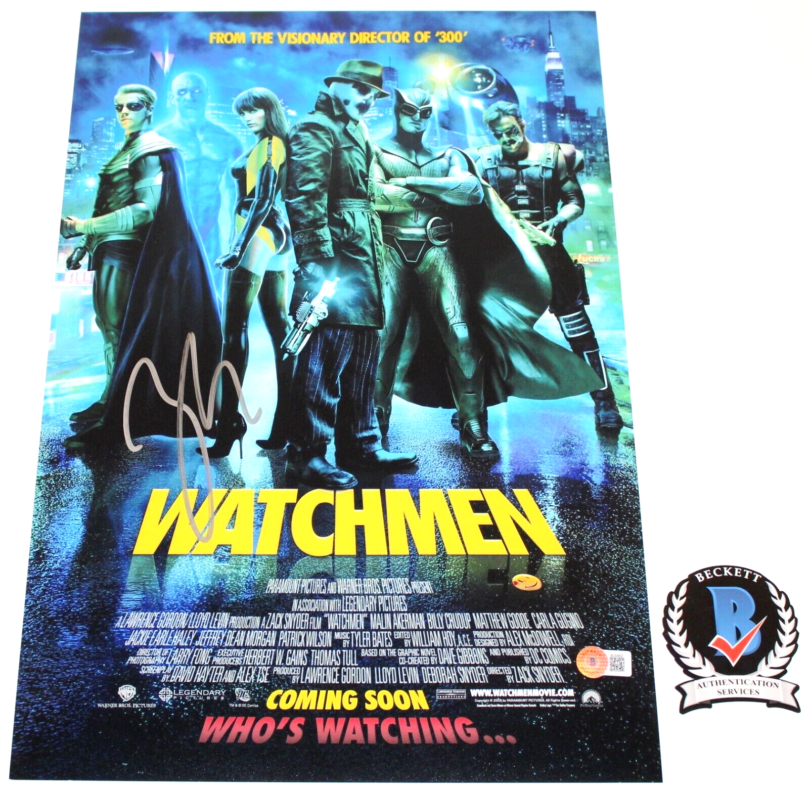 DIRECTOR ZACK SNYDER SIGNED 