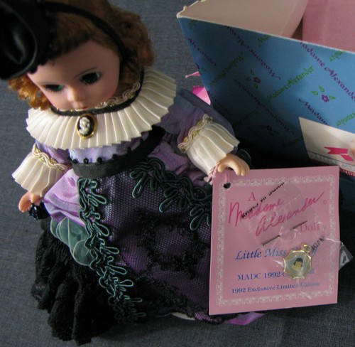 MADAME ALEXANDER LITTLE MISS GODEY MADC 1992 MIB CLUB DOLL