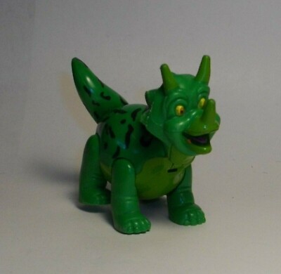 Dinosaur T-Rex Cafe Trixie green Triceratops action figure