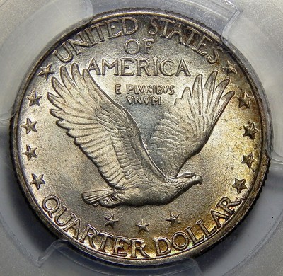 1917-S PCGS MS67 TYPE-2 STANDING LIBERTY QUARTER