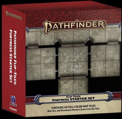 Pathfinder 2E: Раскладные плитки: Стартовый набор Fortress PZO 4091