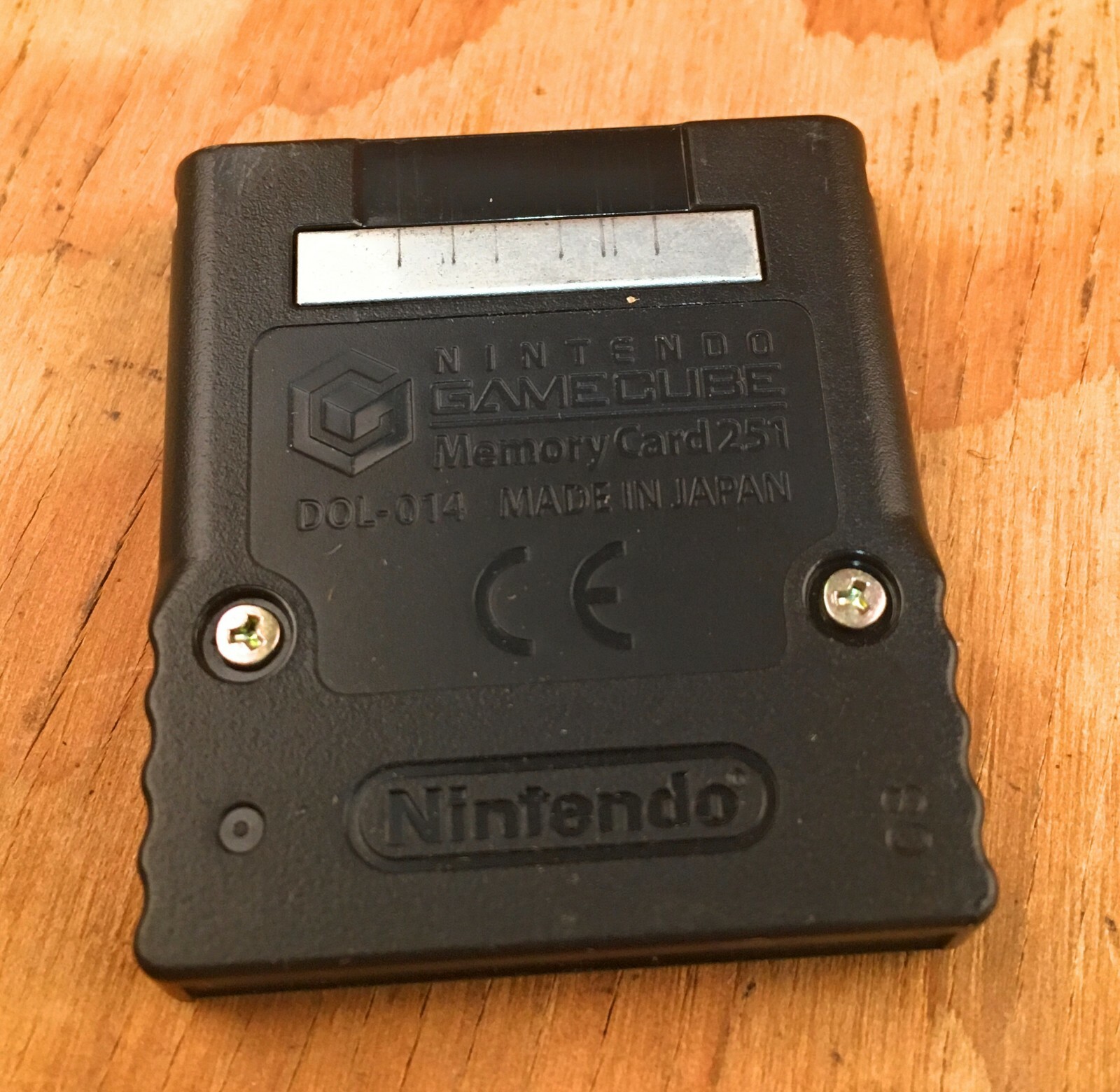 MEMORY CARD 251 Nintendo Gamecube Authentic! Tested & Works OEM DOL-014