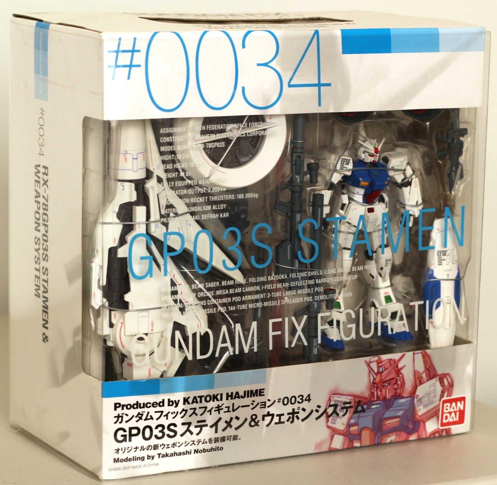 GUNDAM FIX FIGURATION #0034 GP-03 ステイメン GP-01