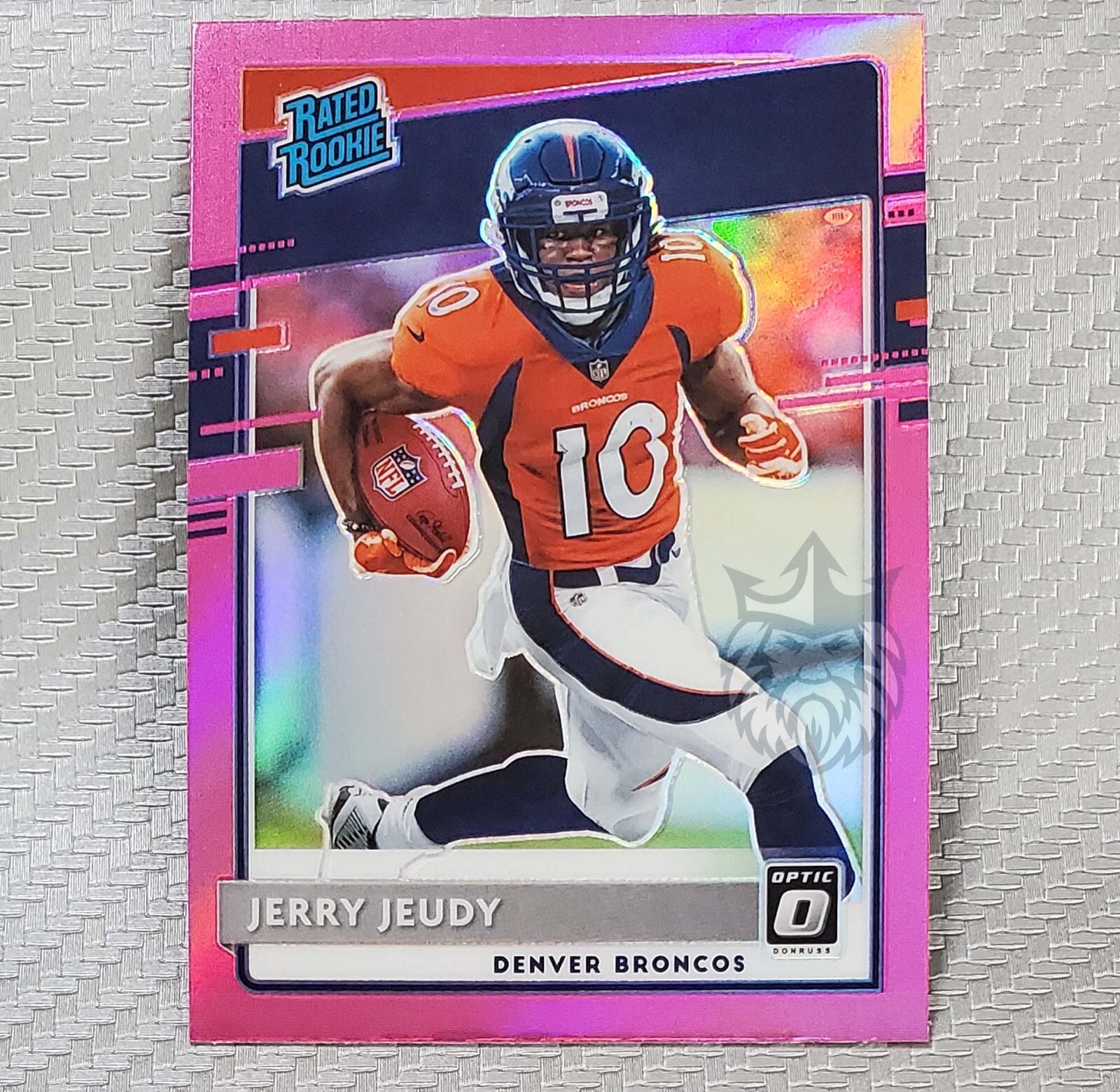 Jerry Jeudy RC 📈2020 Donruss Optic Rated Rookie Pink Prizm