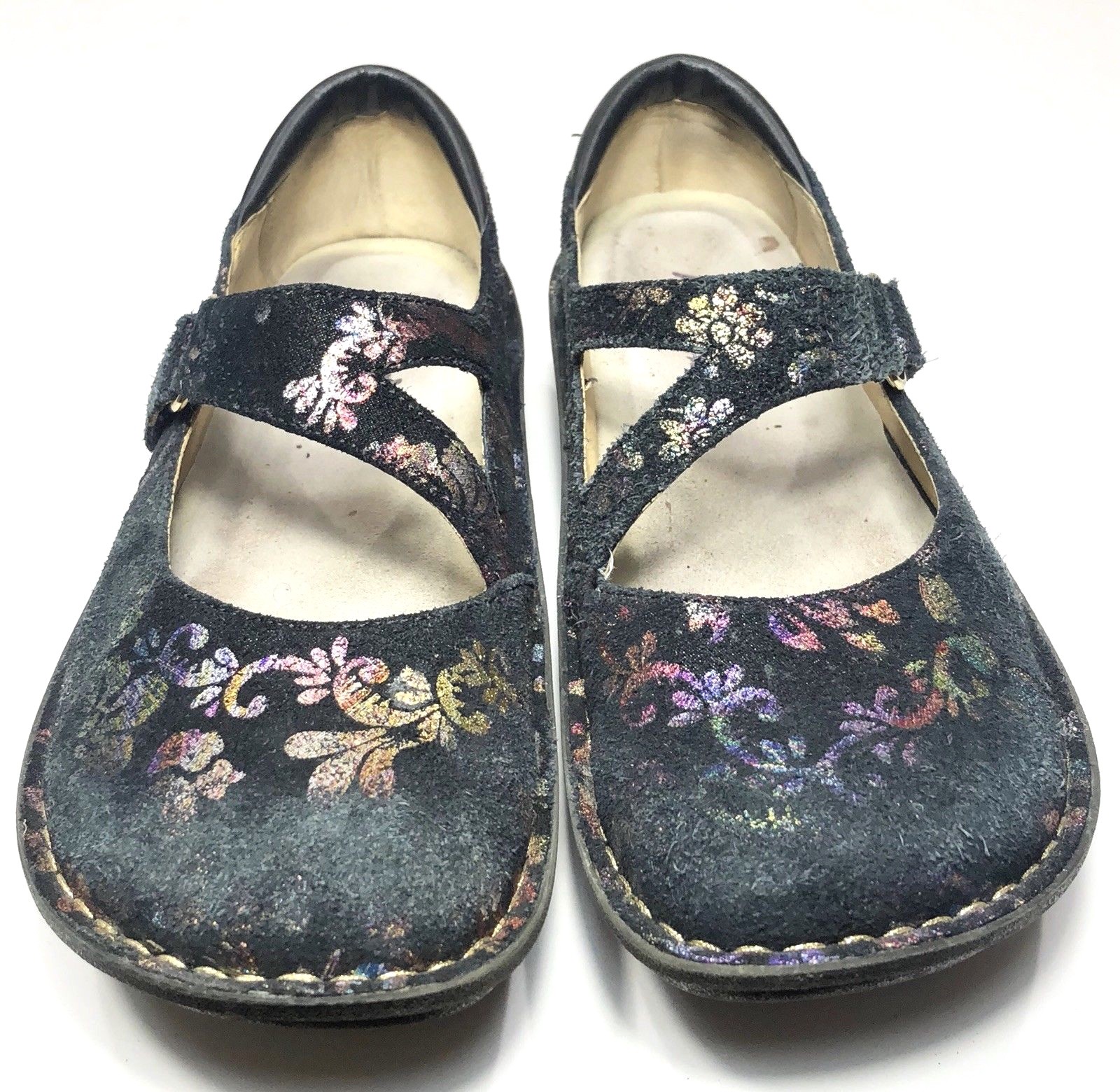 ALEGRIA Womens Dayna Regal Beauty Mary Jane Nursing Shoes Size 38 US DAY 557